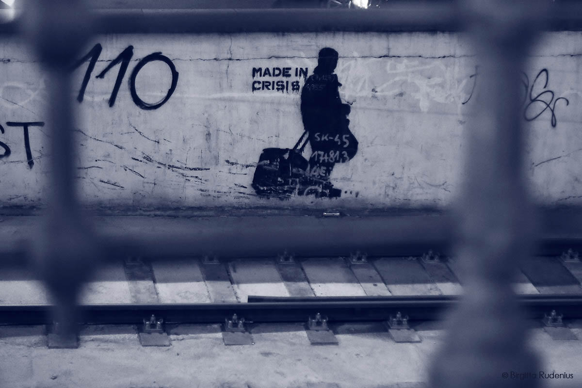 Blue Made in Crisis ©BirgittaRudenius