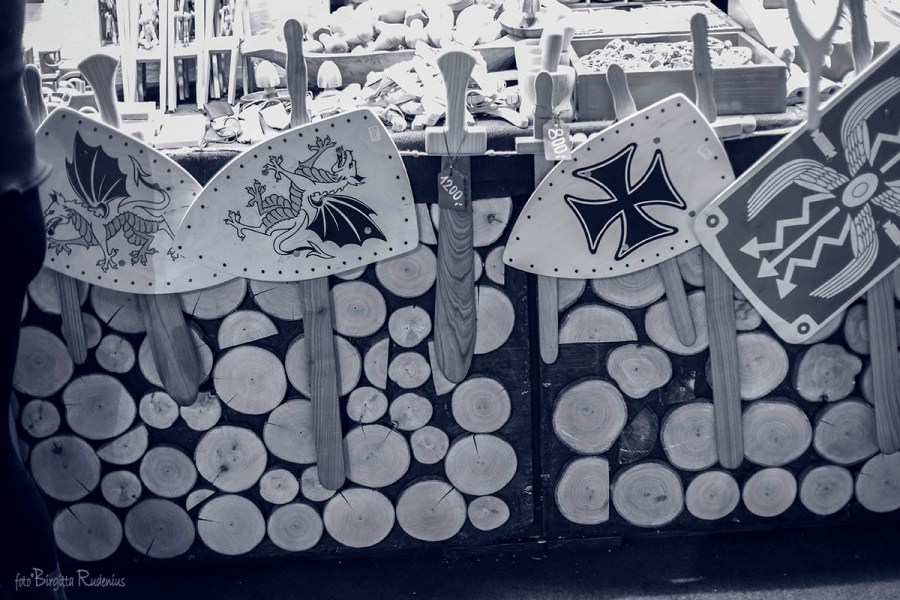 Blue X-mas Market Sword