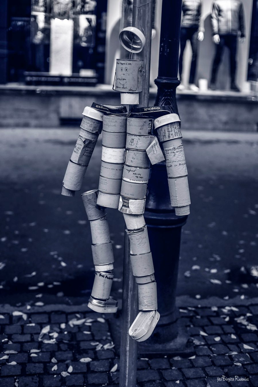 Blue - Just hanging around