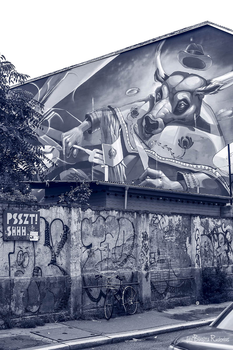 Blue Street Art ©BirgittaRudenius