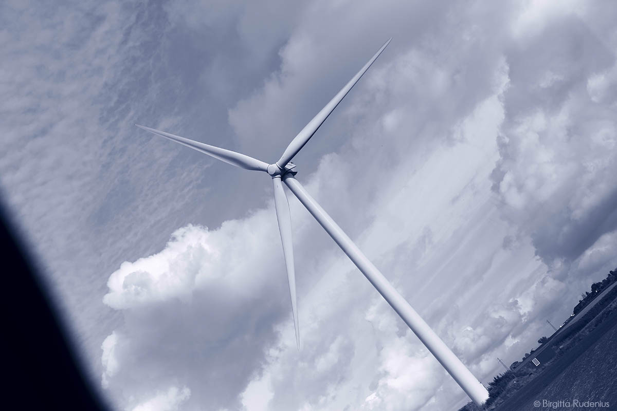 Blue Windmill ©BirgittaRudenius